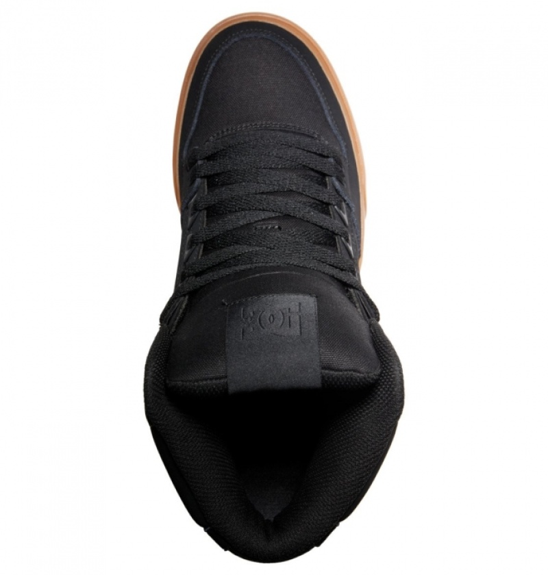 Basket DC Pure High-Top Noir Homme | YEN-4114963