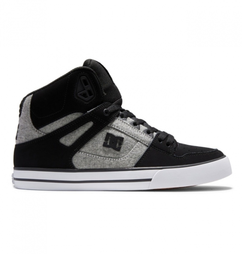 Basket DC Pure High-Top Noir Homme | JAN-0823091