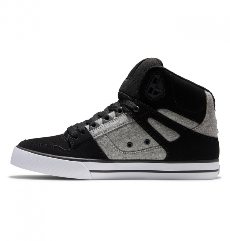 Basket DC Pure High-Top Noir Homme | JAN-0823091