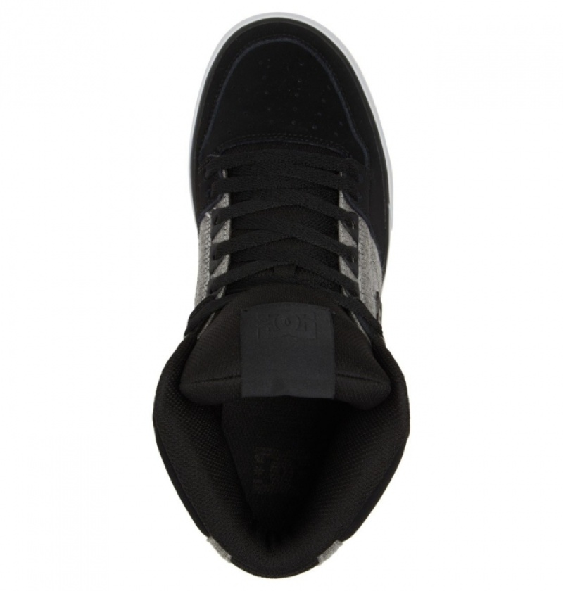 Basket DC Pure High-Top Noir Homme | JAN-0823091