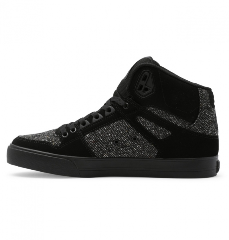 Basket DC Pure High-Top Noir Homme | IVJ-7602793