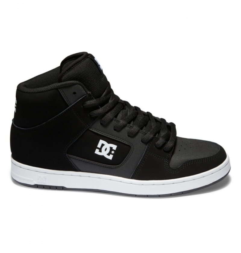 Basket DC Manteca 4 Hi High-Top Noir Blanche Homme | JKZ-6785449