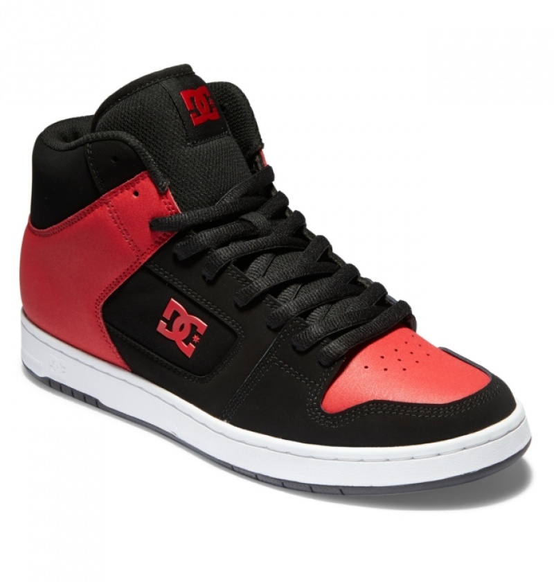 Basket DC Manteca 4 Hi High-Top Noir Rouge Homme | KGX-3831698