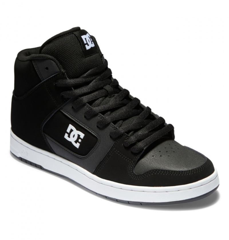 Basket DC Manteca 4 Hi High-Top Noir Blanche Homme | JKZ-6785449