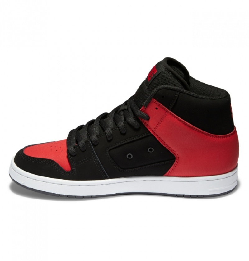 Basket DC Manteca 4 Hi High-Top Noir Rouge Homme | KGX-3831698