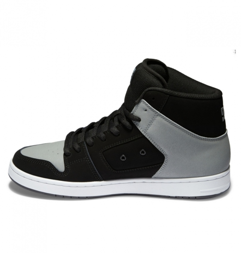 Basket DC Manteca 4 Hi High-Top Noir Grise Homme | BSJ-6429334