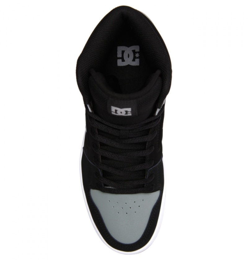 Basket DC Manteca 4 Hi High-Top Noir Grise Homme | BSJ-6429334