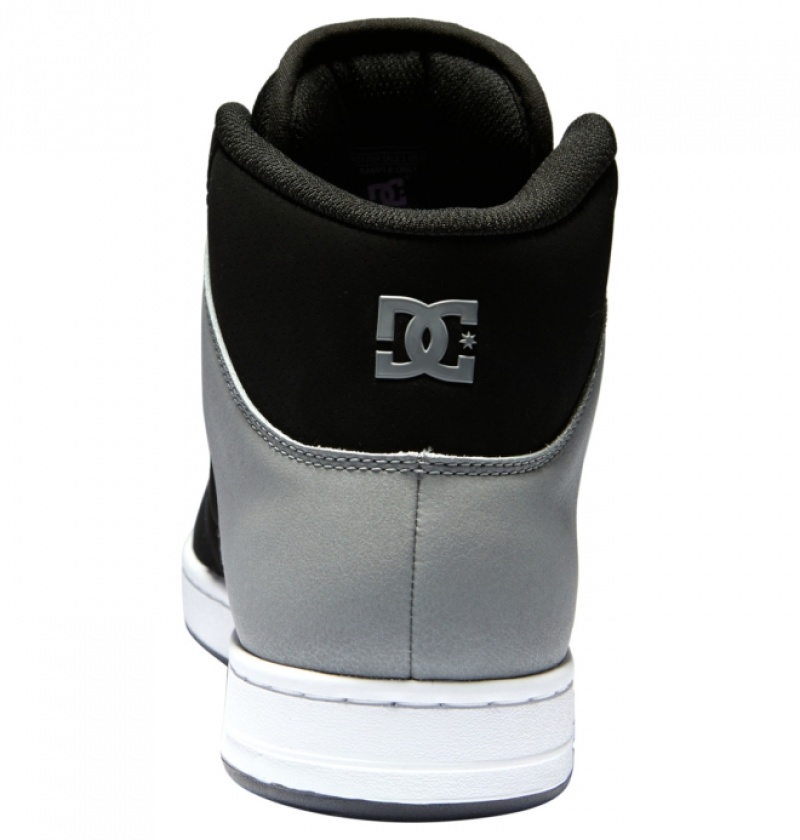 Basket DC Manteca 4 Hi High-Top Noir Grise Homme | BSJ-6429334