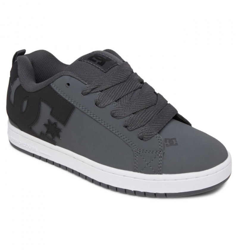 Basket DC Court Graffik Grise Noir Blanche Homme | MQY-7053673