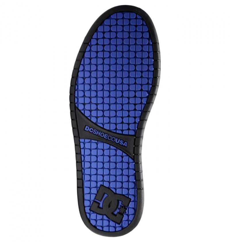 Basket DC Court Graffik Noir Bleu Grise Homme | GUI-4452470