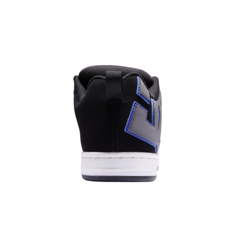 Basket DC Court Graffik Noir Bleu Grise Homme | GUI-4452470