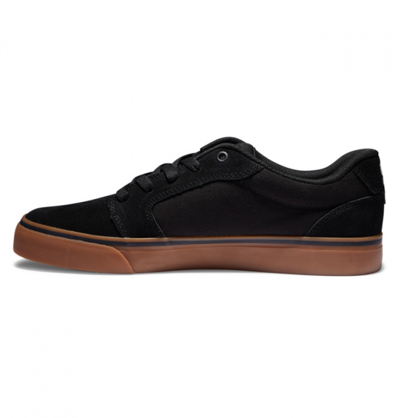 Basket DC Anvil Noir Homme | QHF-8970259