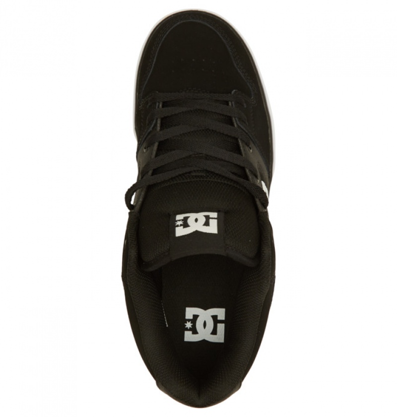 Basket DC Pure MID Noir Blanche Homme | VNT-8678646