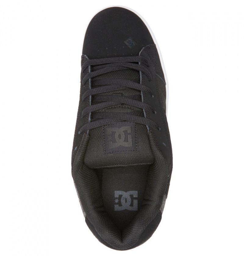 Basket DC Net Noir Grise Homme | PTG-8576874