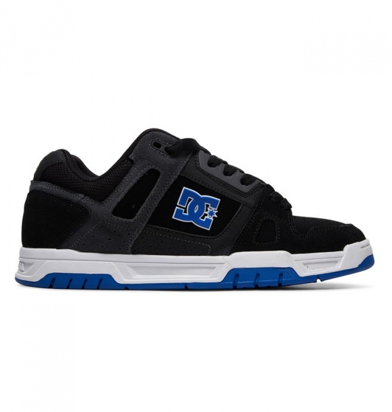 Basket DC Stag Noir Bleu Homme | STU-1612499