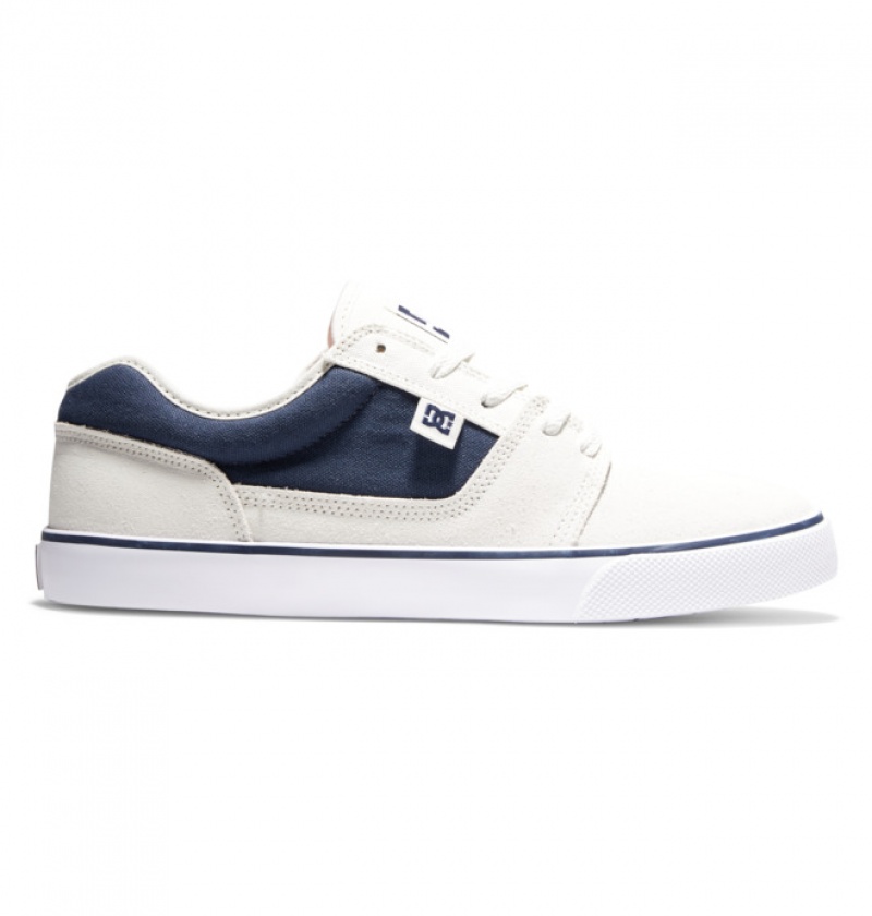 Basket DC Tonik Blanche Bleu Marine Homme | OGM-1643354