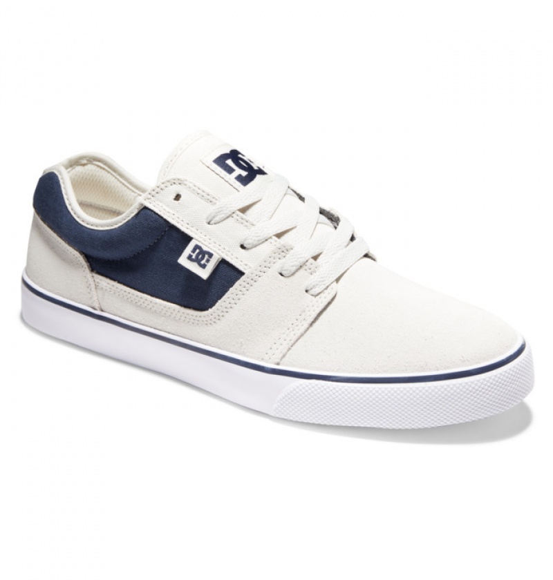 Basket DC Tonik Blanche Bleu Marine Homme | OGM-1643354