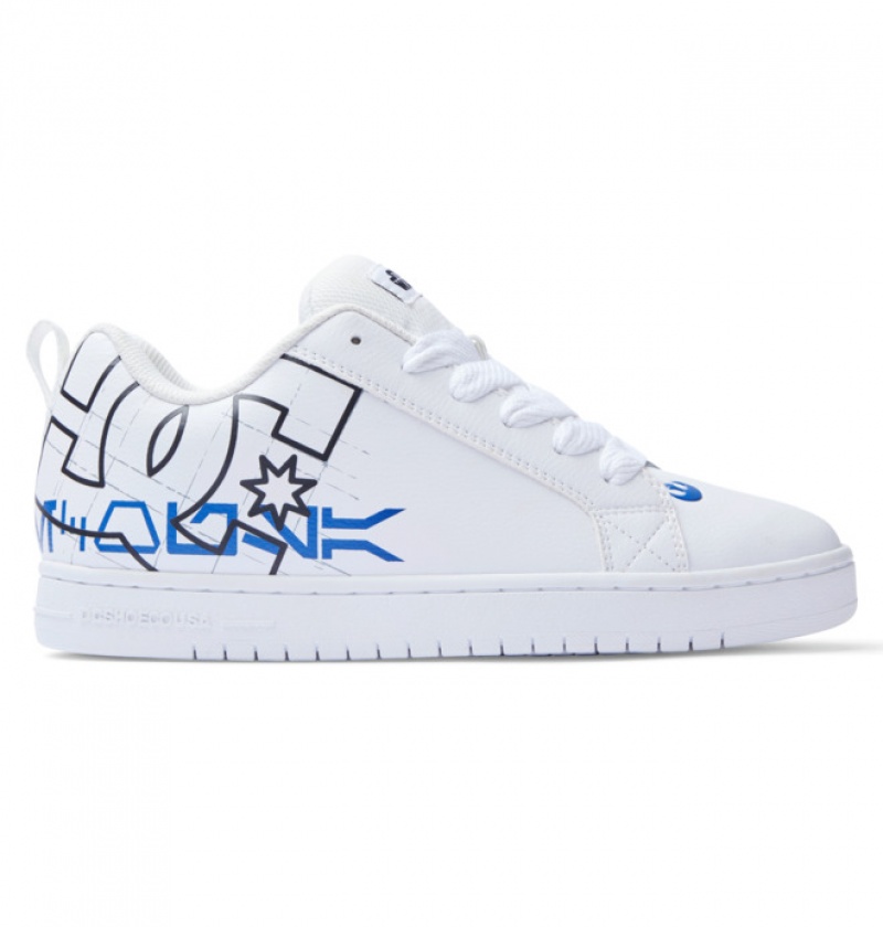 Basket DC Star Wars Court Graffik Blanche Bleu Homme | PUJ-0684880