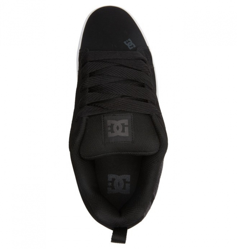 Basket DC Court Graffik Noir Bleu Homme | ABQ-8845346