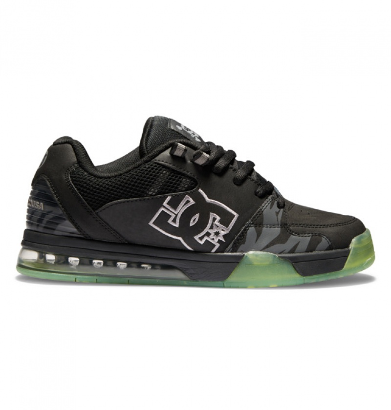 Basket DC Versatile KB Noir Vert Homme | TIL-3231649