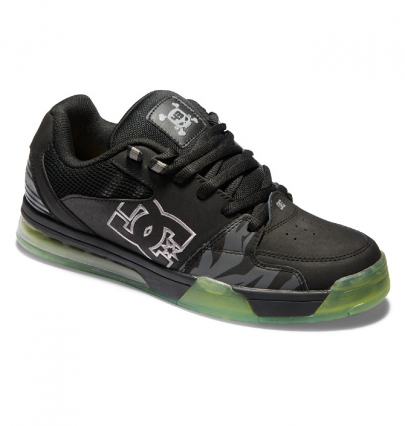 Basket DC Versatile KB Noir Vert Homme | TIL-3231649