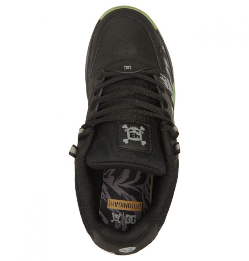 Basket DC Versatile KB Noir Vert Homme | TIL-3231649