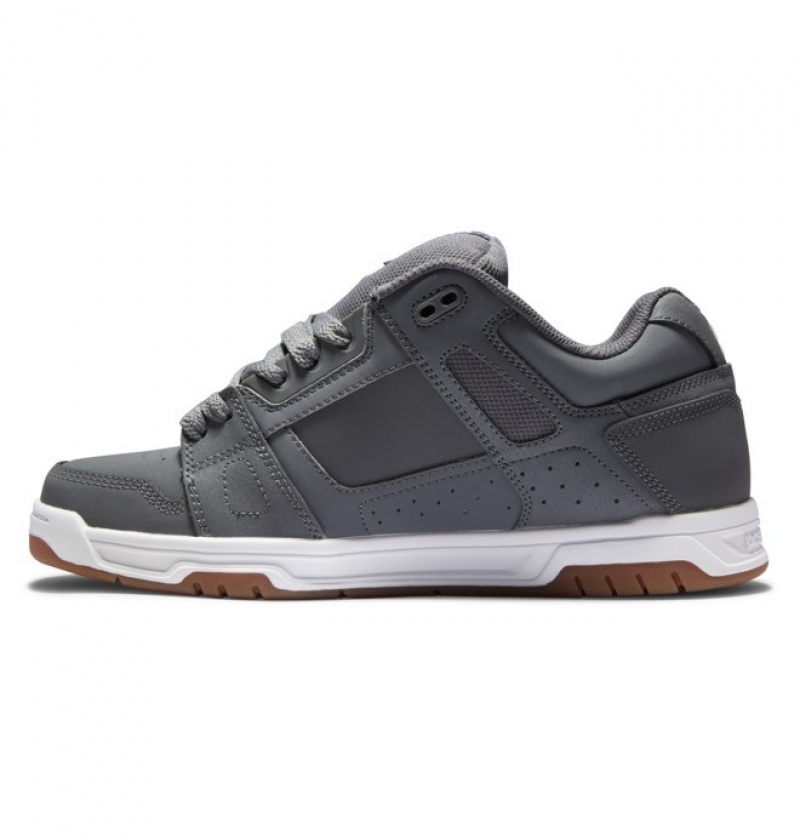 Basket DC Stag Grise Homme | QXE-3198672