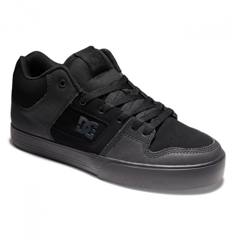 Basket DC Pure MID Noir Homme | FUZ-6900899