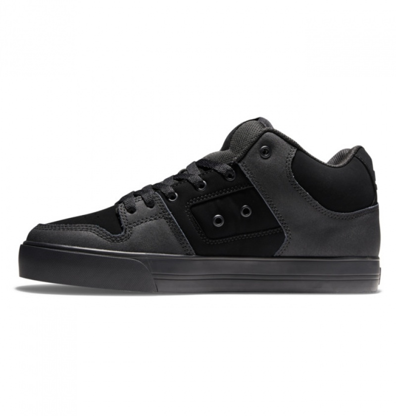 Basket DC Pure MID Noir Homme | FUZ-6900899