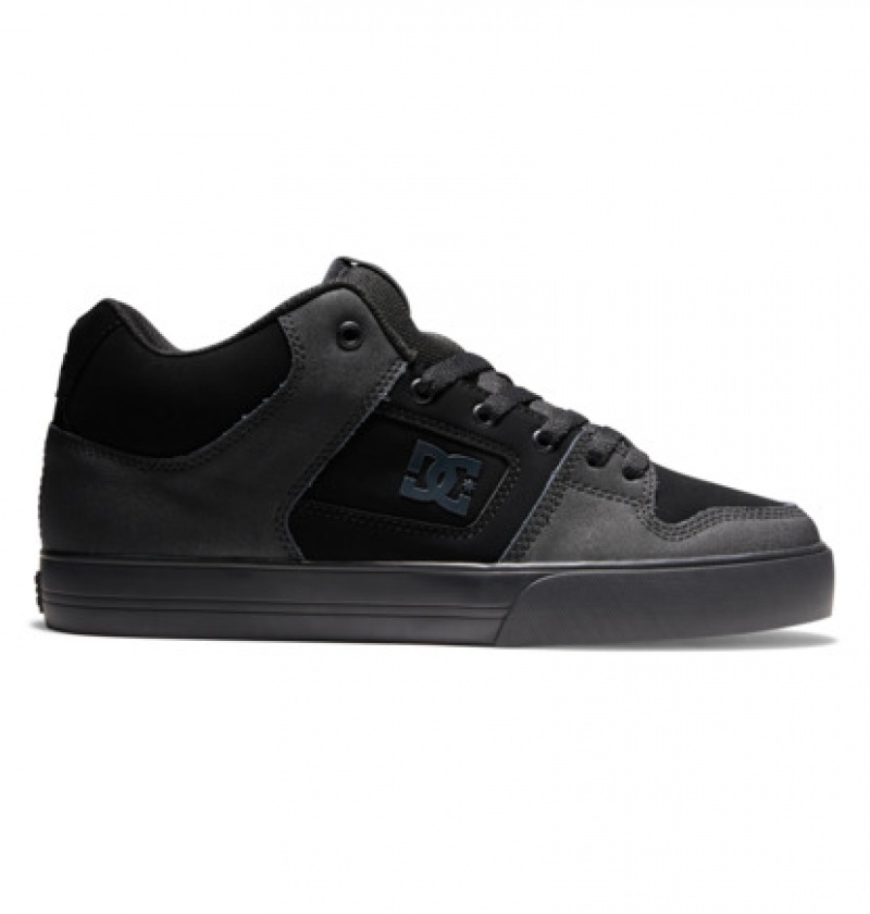 Basket DC Pure MID Noir Homme | FUZ-6900899