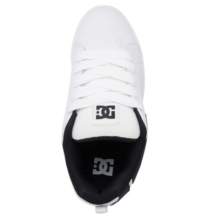 Basket DC Court Graffik Blanche Noir Homme | HMW-2729053