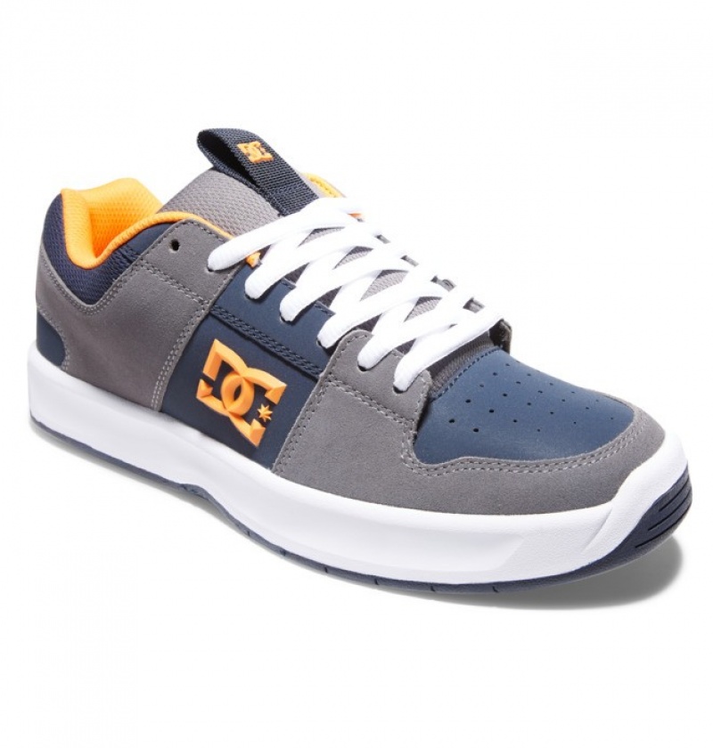 Basket DC Lynx Zero Grise Orange Homme | ZHX-9333911