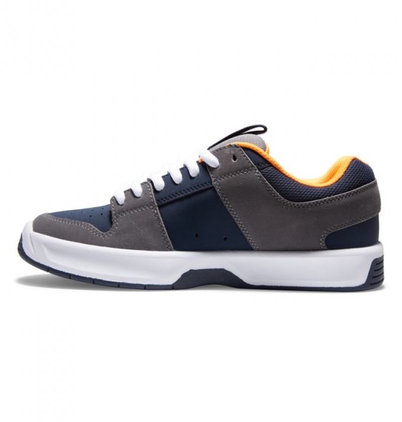 Basket DC Lynx Zero Grise Orange Homme | ZHX-9333911