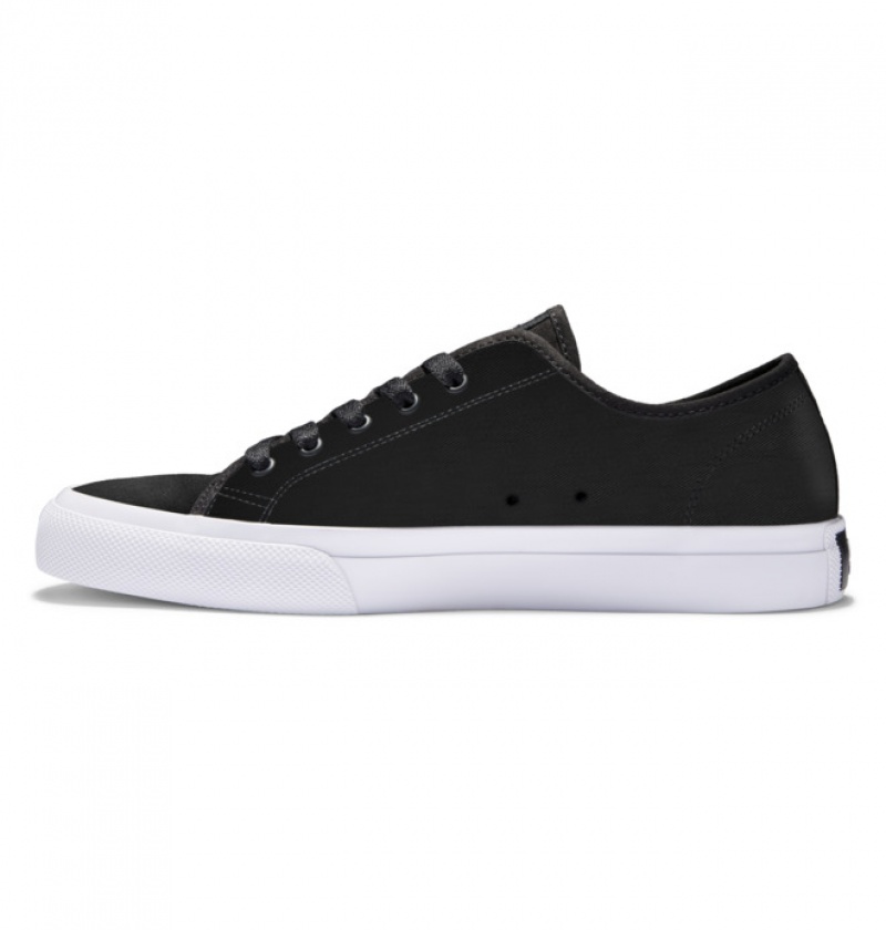 Basket DC Manual SE Tela Noir Blanche Homme | EDJ-5908602