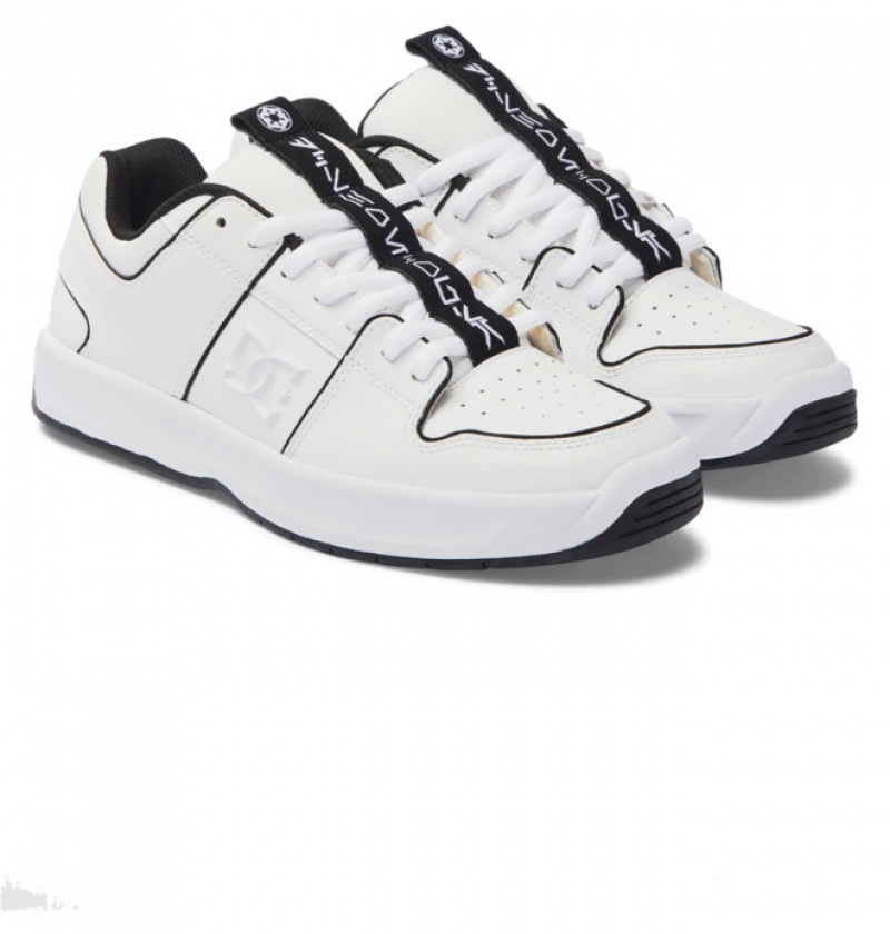 Basket DC Star Wars Lynx Zero Blanche Noir Bleu Homme | CZW-4858772