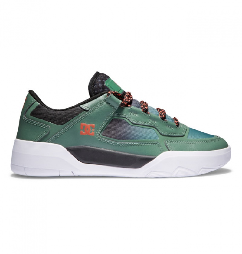 Basket DC Metric Vert Olive Noir Homme | BBE-5337589