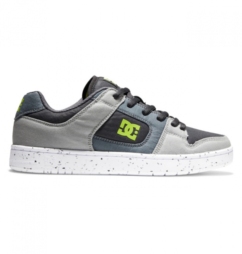 Basket DC Manteca 4 Zero Waste Noir Grise Vert Homme | TES-4169149