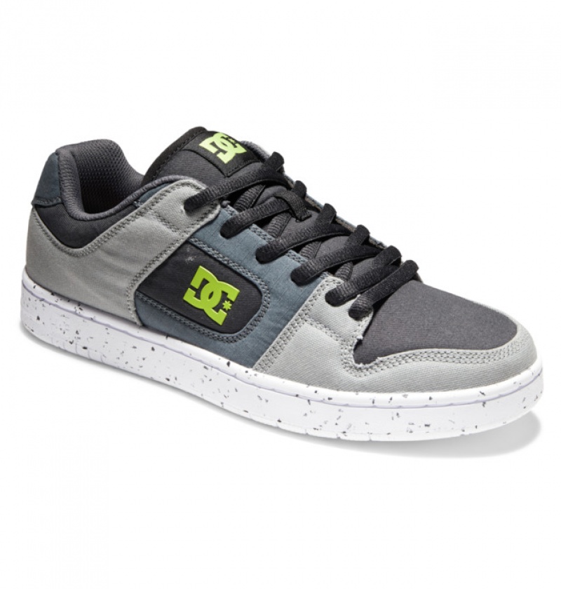 Basket DC Manteca 4 Zero Waste Noir Grise Vert Homme | TES-4169149