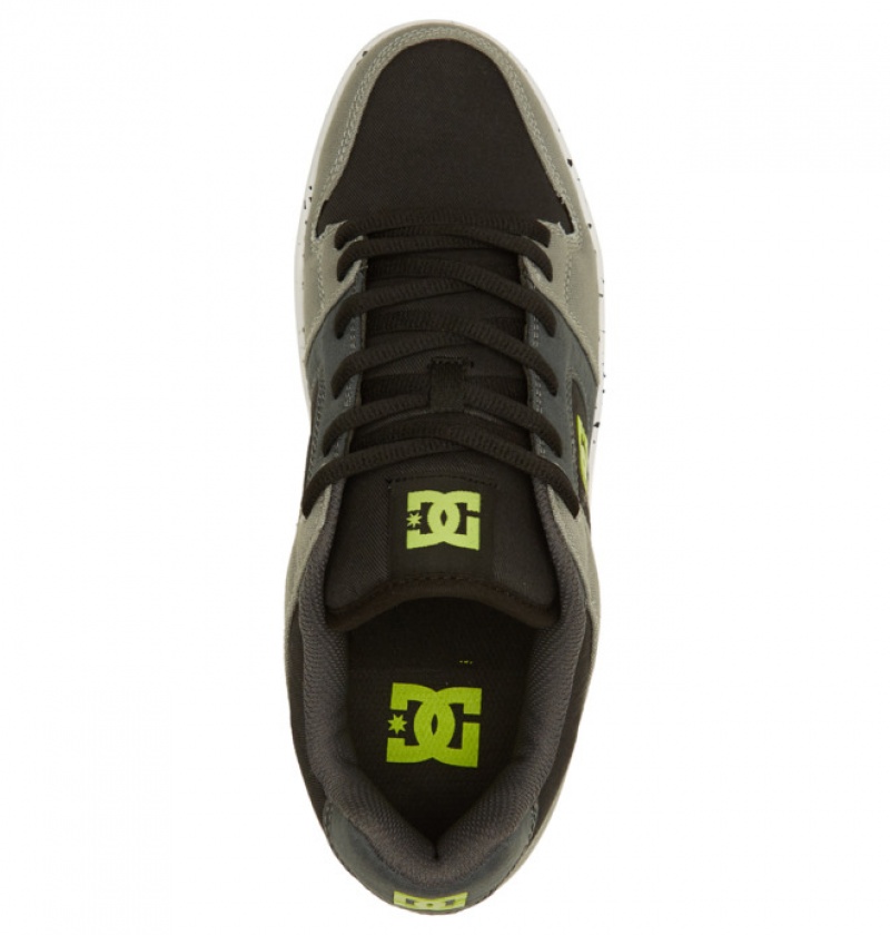 Basket DC Manteca 4 Zero Waste Noir Grise Vert Homme | TES-4169149