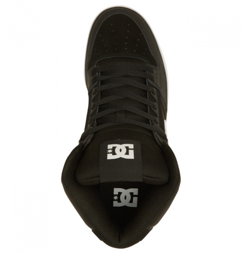 Basket DC Pure High Tops Noir Blanche Homme | NVR-7899789