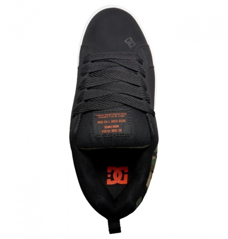 Basket DC Court Graffik Noir Homme | RMB-0954376