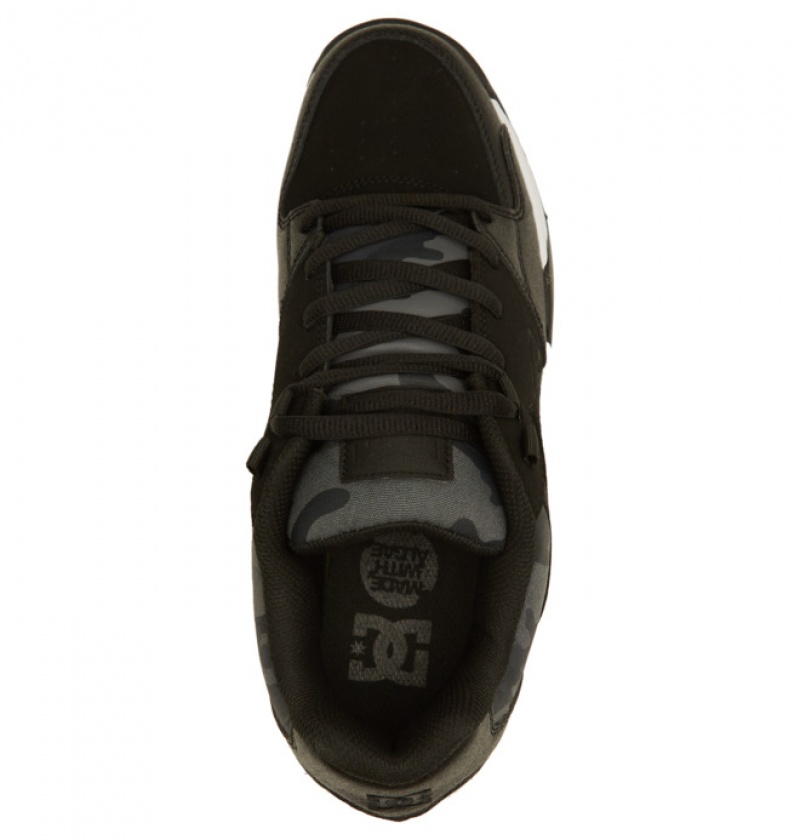 Basket DC Versatile Noir Camouflage Homme | FPL-2398933