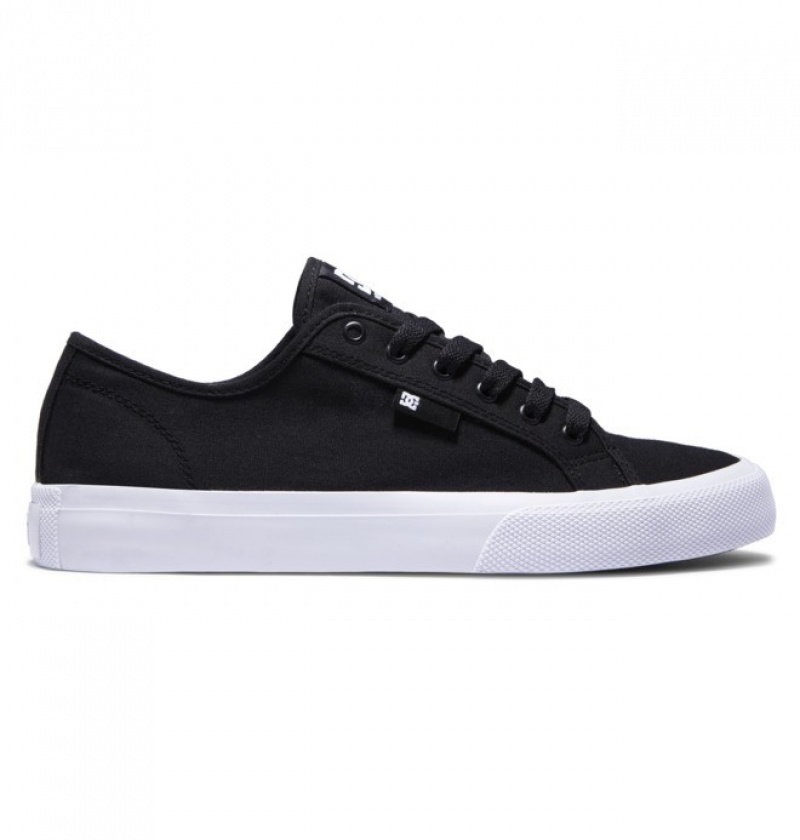 Basket DC Manual Noir Blanche Homme | BXT-0101673