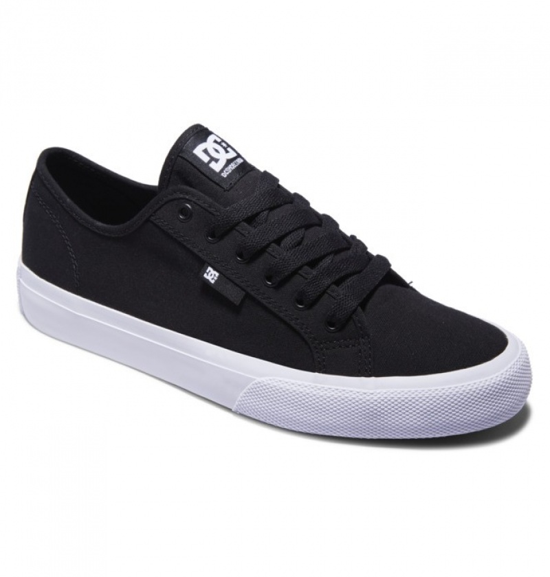 Basket DC Manual Noir Blanche Homme | BXT-0101673