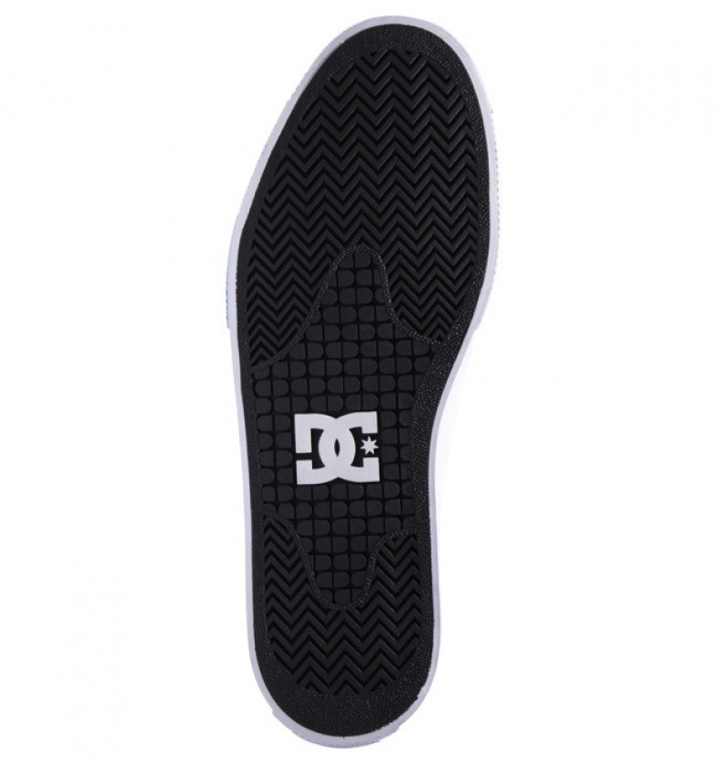 Basket DC Manual Noir Blanche Homme | BXT-0101673