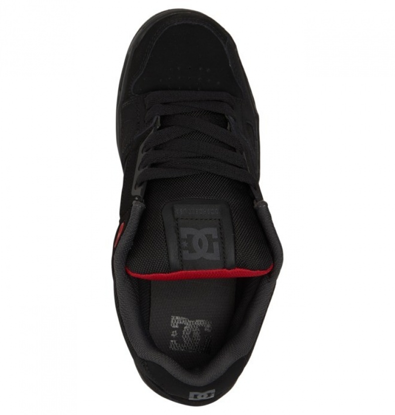 Basket DC Stag Noir Grise Rouge Homme | SBB-5820360