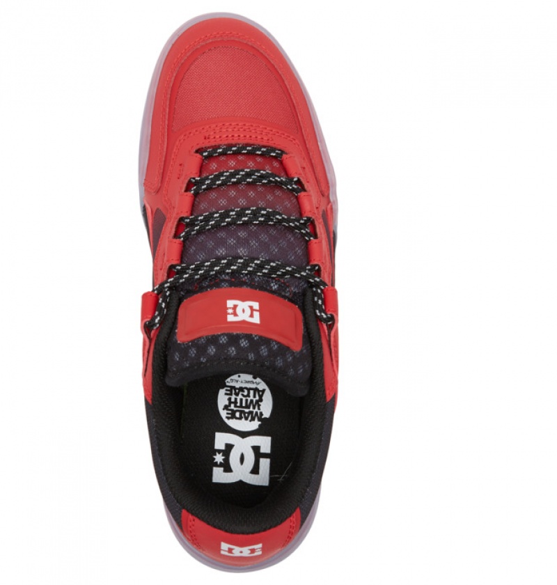 Basket DC Metric Rouge Homme | CGE-9763156