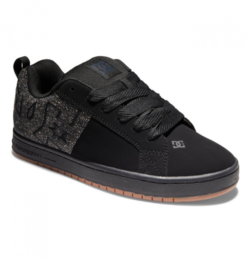 Basket DC Court Graffik Noir Homme | FBM-7748696