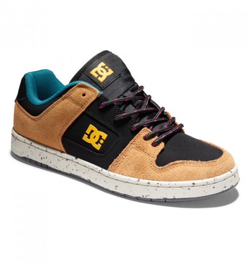 Basket DC Manteca 4 Noir Marron Vert Homme | RWL-9675989