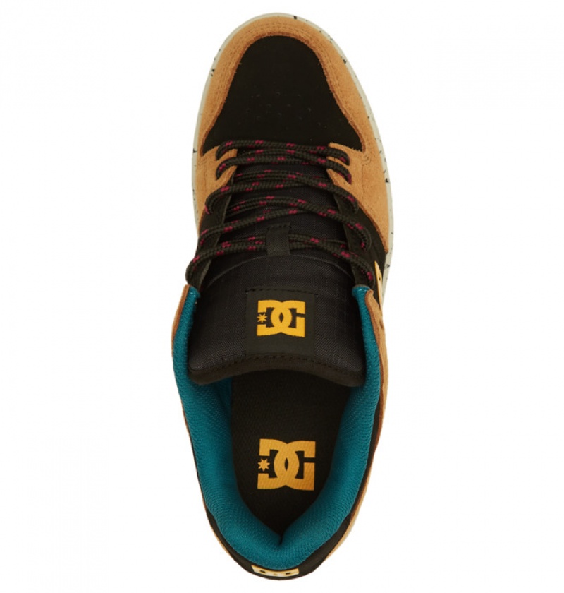 Basket DC Manteca 4 Noir Marron Vert Homme | RWL-9675989